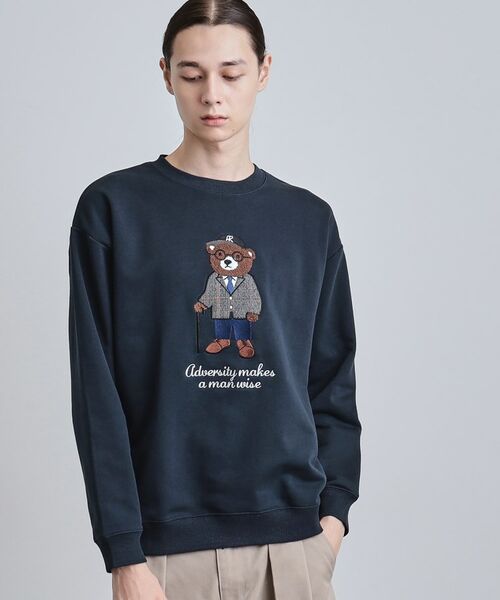 tk.TAKEO KIKUCHI / ティーケー タケオキクチ スウェット | クマサガラスウェット | 詳細9