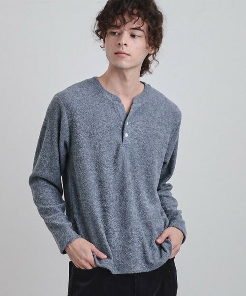 tk.TAKEO KIKUCHI / ティーケー タケオキクチ カットソー | フェイクレイヤードモールカットソー | 詳細5