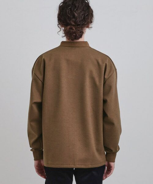 tk.TAKEO KIKUCHI / ティーケー タケオキクチ カットソー | ヘリンボンジャカードスキッパーポロシャツ | 詳細15