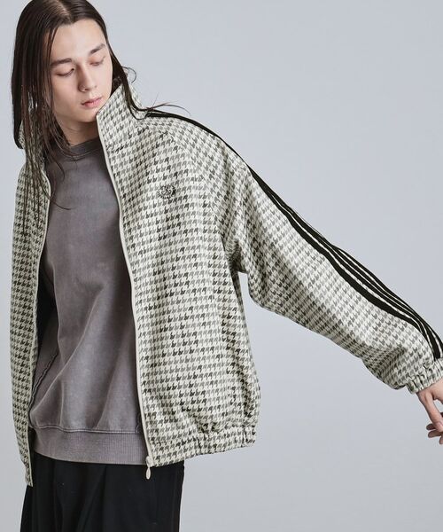 tk.TAKEO KIKUCHI / ティーケー タケオキクチ レザーブルゾン・ジャケット | フェイクスエードトラックジャージ | 詳細1