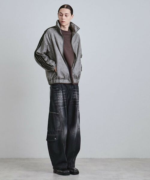 tk.TAKEO KIKUCHI / ティーケー タケオキクチ レザーブルゾン・ジャケット | フェイクスエードトラックジャージ | 詳細11