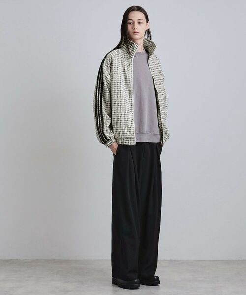 tk.TAKEO KIKUCHI / ティーケー タケオキクチ レザーブルゾン・ジャケット | フェイクスエードトラックジャージ | 詳細2