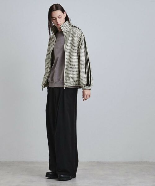 tk.TAKEO KIKUCHI / ティーケー タケオキクチ レザーブルゾン・ジャケット | フェイクスエードトラックジャージ | 詳細3