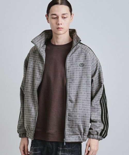 tk.TAKEO KIKUCHI / ティーケー タケオキクチ レザーブルゾン・ジャケット | フェイクスエードトラックジャージ | 詳細9