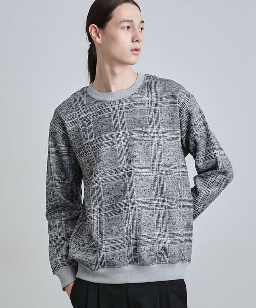 tk.TAKEO KIKUCHI / ティーケー タケオキクチ カットソー | ニットフリースプルオーバー | 詳細1