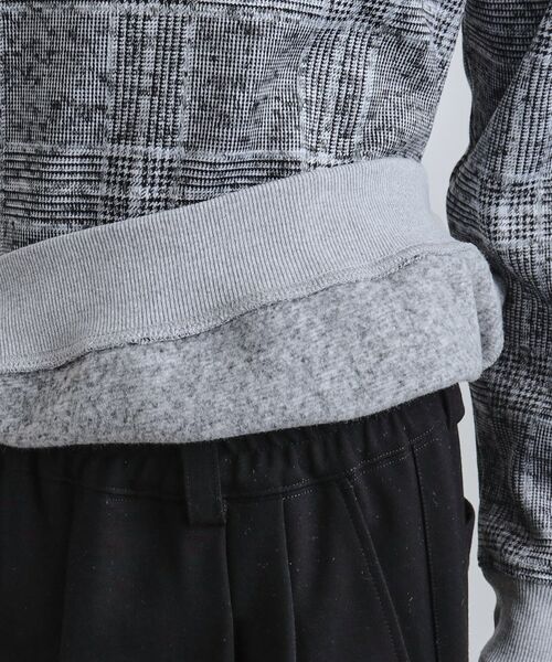 tk.TAKEO KIKUCHI / ティーケー タケオキクチ カットソー | ニットフリースプルオーバー | 詳細15