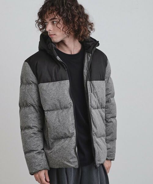 tk.TAKEO KIKUCHI / ティーケー タケオキクチ レザーブルゾン・ジャケット | ポリストレッチ中綿フードブルゾン | 詳細13