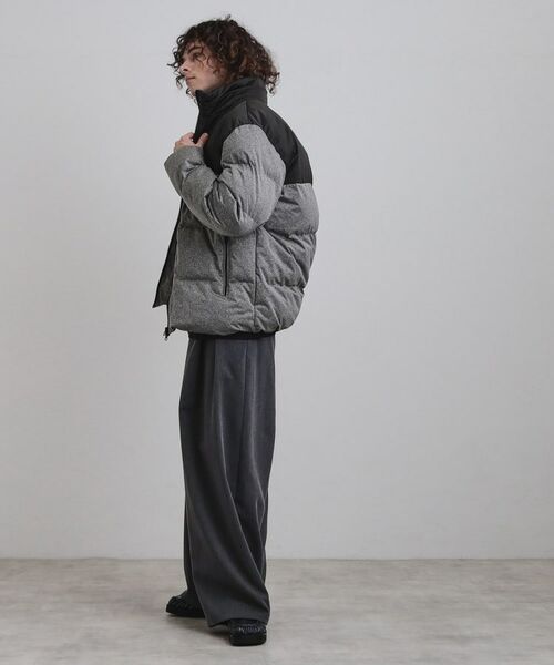 tk.TAKEO KIKUCHI / ティーケー タケオキクチ レザーブルゾン・ジャケット | ポリストレッチ中綿フードブルゾン | 詳細17