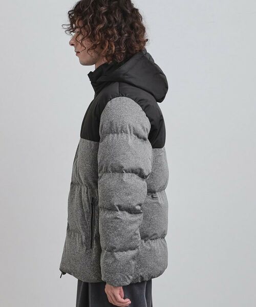 tk.TAKEO KIKUCHI / ティーケー タケオキクチ レザーブルゾン・ジャケット | ポリストレッチ中綿フードブルゾン | 詳細20