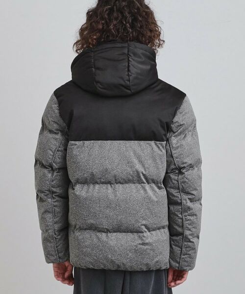 tk.TAKEO KIKUCHI / ティーケー タケオキクチ レザーブルゾン・ジャケット | ポリストレッチ中綿フードブルゾン | 詳細21