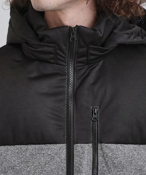 tk.TAKEO KIKUCHI / ティーケー タケオキクチ レザーブルゾン・ジャケット | ポリストレッチ中綿フードブルゾン | 詳細22