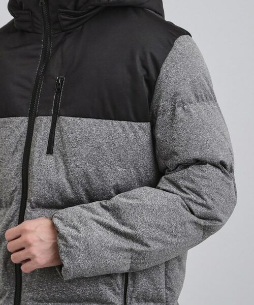 tk.TAKEO KIKUCHI / ティーケー タケオキクチ レザーブルゾン・ジャケット | ポリストレッチ中綿フードブルゾン | 詳細24