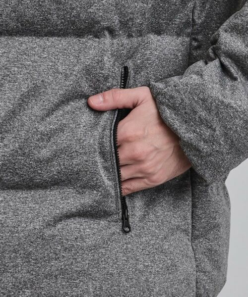 tk.TAKEO KIKUCHI / ティーケー タケオキクチ レザーブルゾン・ジャケット | ポリストレッチ中綿フードブルゾン | 詳細25
