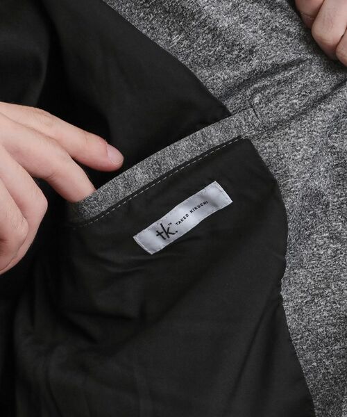 tk.TAKEO KIKUCHI / ティーケー タケオキクチ レザーブルゾン・ジャケット | ポリストレッチ中綿フードブルゾン | 詳細27