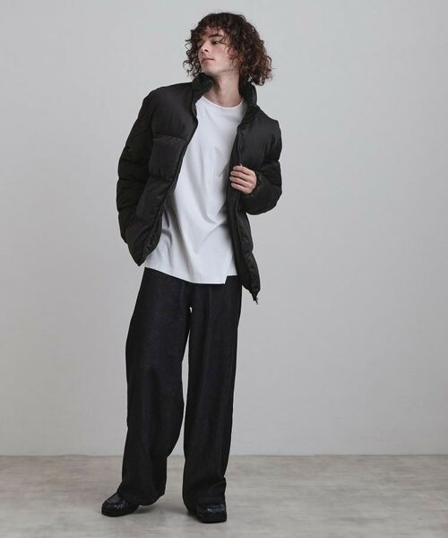 tk.TAKEO KIKUCHI / ティーケー タケオキクチ レザーブルゾン・ジャケット | ポリストレッチ中綿フードブルゾン | 詳細5