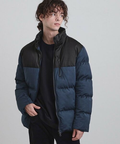 tk.TAKEO KIKUCHI / ティーケー タケオキクチ レザーブルゾン・ジャケット | ポリストレッチ中綿フードブルゾン | 詳細7