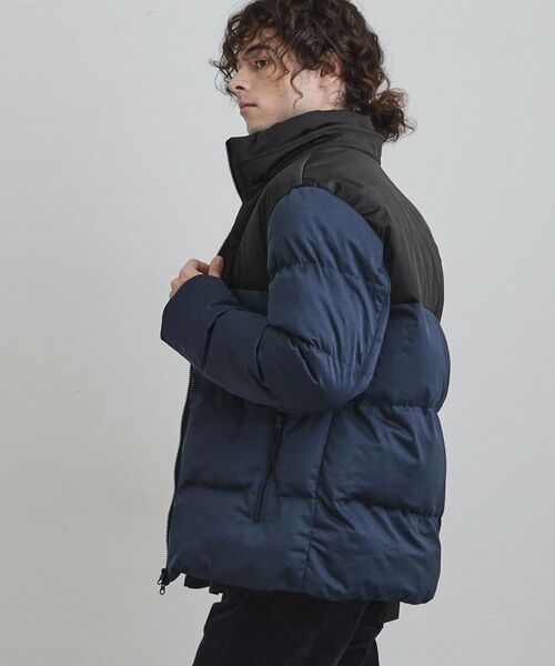 tk.TAKEO KIKUCHI / ティーケー タケオキクチ レザーブルゾン・ジャケット | ポリストレッチ中綿フードブルゾン | 詳細8