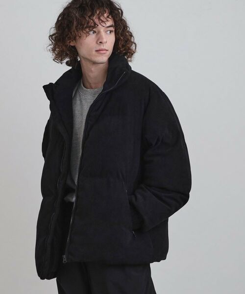 tk.TAKEO KIKUCHI / ティーケー タケオキクチ レザーブルゾン・ジャケット | 中綿スタンドコーデュロイブルゾン | 詳細1