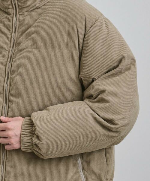 tk.TAKEO KIKUCHI / ティーケー タケオキクチ レザーブルゾン・ジャケット | 中綿スタンドコーデュロイブルゾン | 詳細13