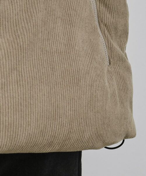 tk.TAKEO KIKUCHI / ティーケー タケオキクチ レザーブルゾン・ジャケット | 中綿スタンドコーデュロイブルゾン | 詳細15