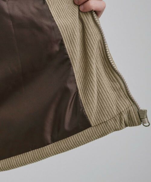 tk.TAKEO KIKUCHI / ティーケー タケオキクチ レザーブルゾン・ジャケット | 中綿スタンドコーデュロイブルゾン | 詳細18