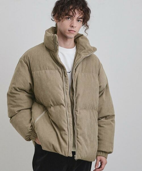 tk.TAKEO KIKUCHI / ティーケー タケオキクチ レザーブルゾン・ジャケット | 中綿スタンドコーデュロイブルゾン | 詳細5