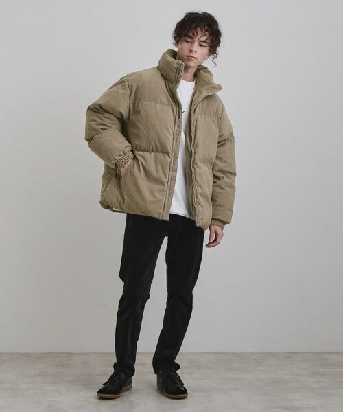 tk.TAKEO KIKUCHI / ティーケー タケオキクチ レザーブルゾン・ジャケット | 中綿スタンドコーデュロイブルゾン | 詳細6