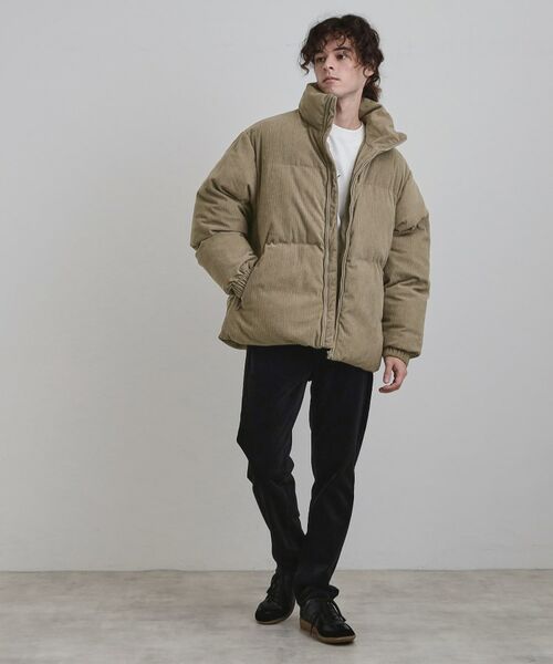 tk.TAKEO KIKUCHI / ティーケー タケオキクチ レザーブルゾン・ジャケット | 中綿スタンドコーデュロイブルゾン | 詳細7