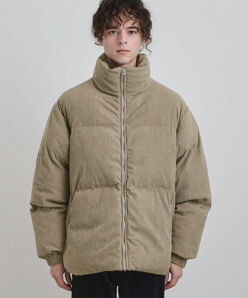 tk.TAKEO KIKUCHI / ティーケー タケオキクチ レザーブルゾン・ジャケット | 中綿スタンドコーデュロイブルゾン | 詳細9