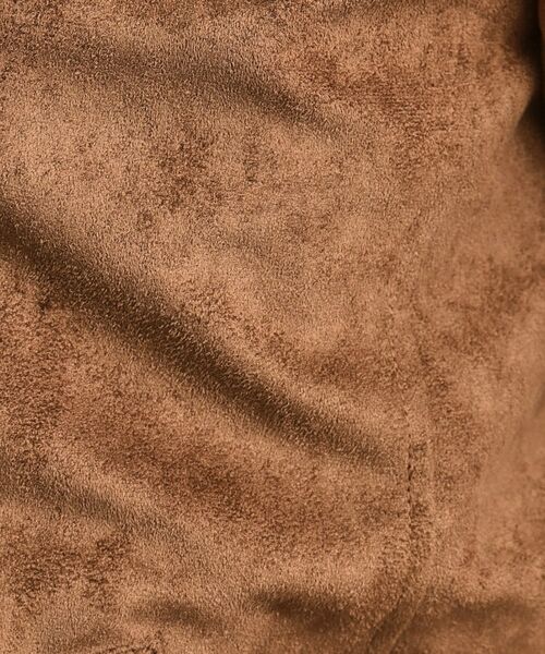 tk.TAKEO KIKUCHI / ティーケー タケオキクチ レザーブルゾン・ジャケット | 中綿スエードキルトフードブルゾン | 詳細10