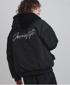 tk.TAKEO KIKUCHI / ティーケー タケオキクチ レザーブルゾン・ジャケット | 【2WAY】リバーシブルMA1＆フェイクファーブルゾン