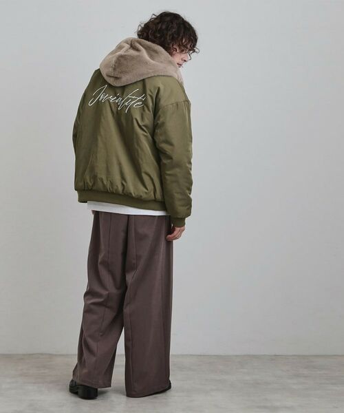 tk.TAKEO KIKUCHI / ティーケー タケオキクチ レザーブルゾン・ジャケット | 【2WAY】リバーシブルMA1＆フェイクファーブルゾン | 詳細19