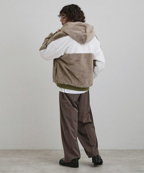 tk.TAKEO KIKUCHI / ティーケー タケオキクチ レザーブルゾン・ジャケット | 【2WAY】リバーシブルMA1＆フェイクファーブルゾン | 詳細20