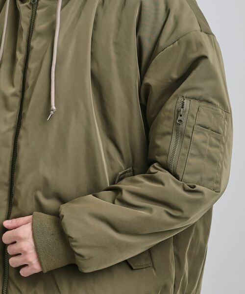 tk.TAKEO KIKUCHI / ティーケー タケオキクチ レザーブルゾン・ジャケット | 【2WAY】リバーシブルMA1＆フェイクファーブルゾン | 詳細28