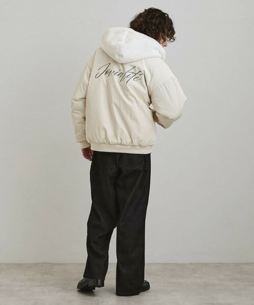 tk.TAKEO KIKUCHI / ティーケー タケオキクチ レザーブルゾン・ジャケット | 【2WAY】リバーシブルMA1＆フェイクファーブルゾン | 詳細3