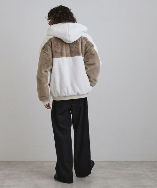 tk.TAKEO KIKUCHI / ティーケー タケオキクチ レザーブルゾン・ジャケット | 【2WAY】リバーシブルMA1＆フェイクファーブルゾン | 詳細5