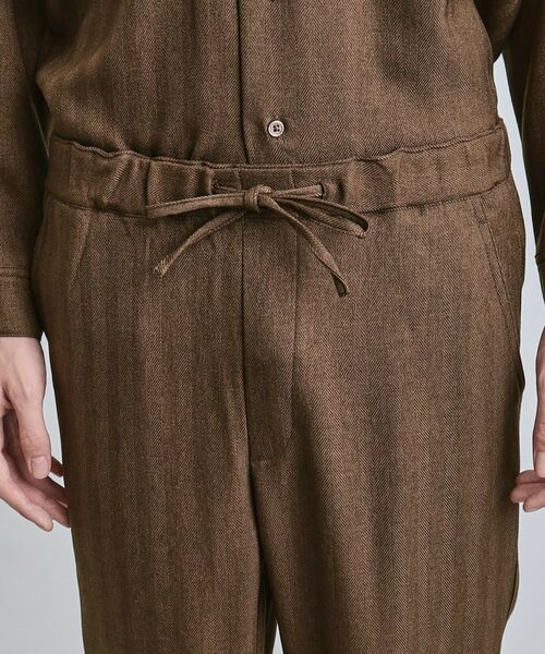 tk.TAKEO KIKUCHI / ティーケー タケオキクチ パンツ | ウール調ヘリンボンイージーパンツ | 詳細16
