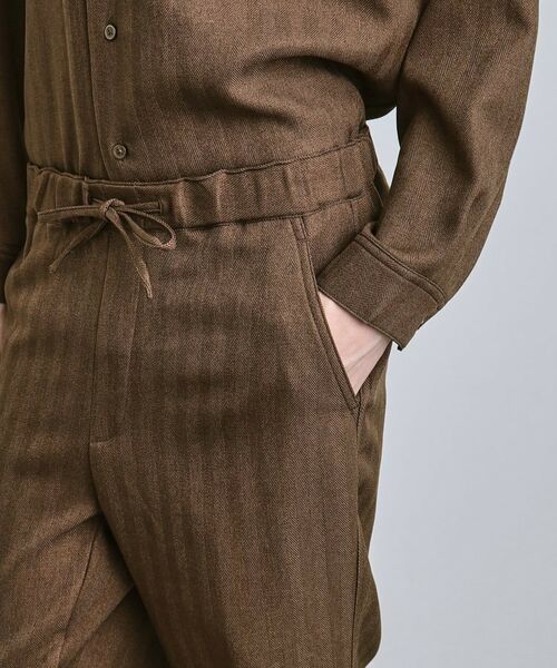 tk.TAKEO KIKUCHI / ティーケー タケオキクチ パンツ | ウール調ヘリンボンイージーパンツ | 詳細17