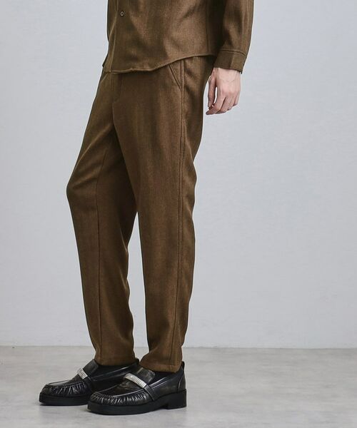 tk.TAKEO KIKUCHI / ティーケー タケオキクチ パンツ | ウール調ヘリンボンイージーパンツ | 詳細5