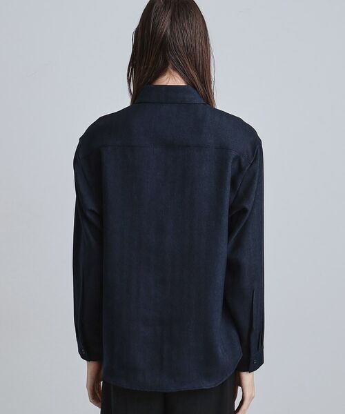 tk.TAKEO KIKUCHI / ティーケー タケオキクチ シャツ・ブラウス | ウール調へリンボンシャツ | 詳細15