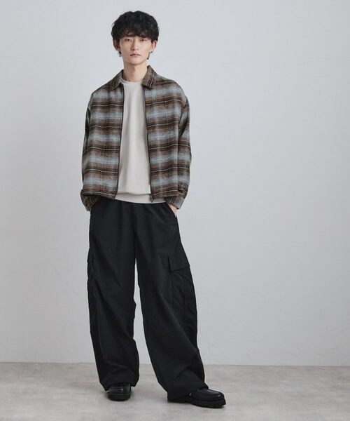 tk.TAKEO KIKUCHI / ティーケー タケオキクチ シャツ・ブラウス | モールチェックZIPシャツ | 詳細12