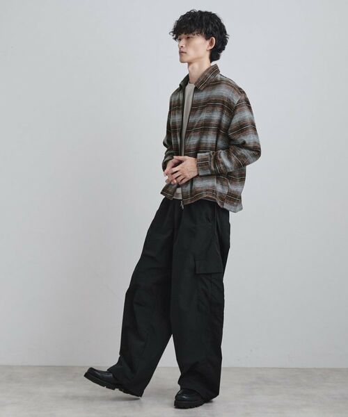 tk.TAKEO KIKUCHI / ティーケー タケオキクチ シャツ・ブラウス | モールチェックZIPシャツ | 詳細13