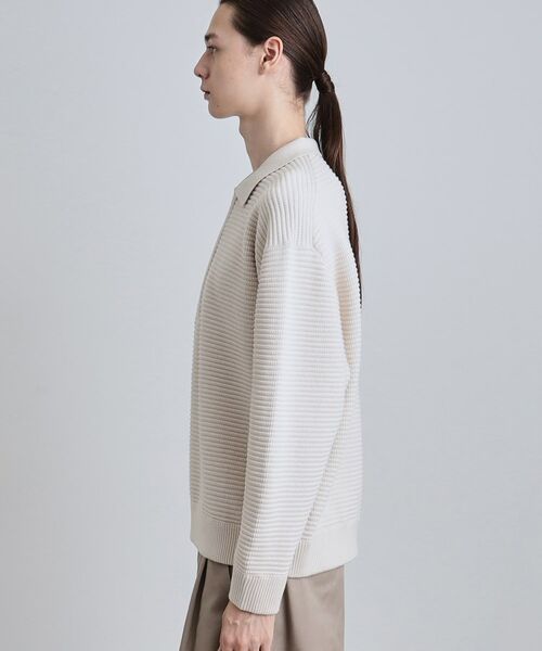 tk.TAKEO KIKUCHI / ティーケー タケオキクチ ニット・セーター | ハーフジップニットポロシャツ | 詳細15