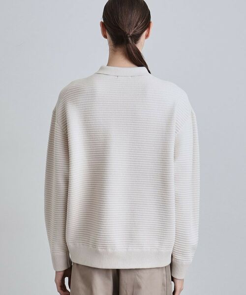 tk.TAKEO KIKUCHI / ティーケー タケオキクチ ニット・セーター | ハーフジップニットポロシャツ | 詳細16