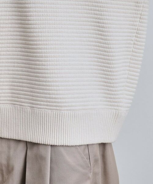 tk.TAKEO KIKUCHI / ティーケー タケオキクチ ニット・セーター | ハーフジップニットポロシャツ | 詳細19