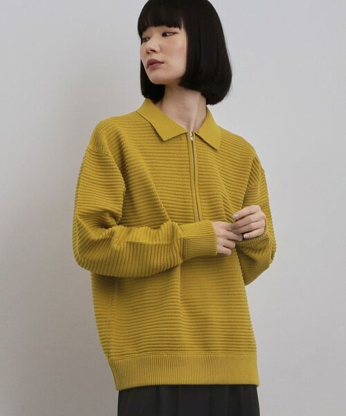 tk.TAKEO KIKUCHI / ティーケー タケオキクチ ニット・セーター | ハーフジップニットポロシャツ | 詳細20