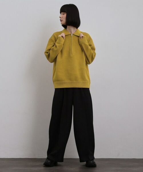 tk.TAKEO KIKUCHI / ティーケー タケオキクチ ニット・セーター | ハーフジップニットポロシャツ | 詳細21
