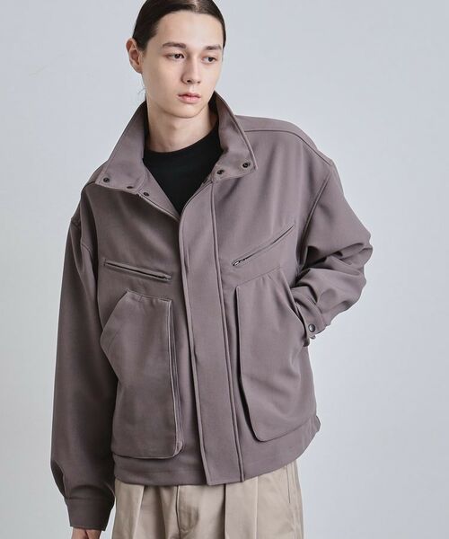 tk.TAKEO KIKUCHI / ティーケー タケオキクチ レザーブルゾン・ジャケット | フライトジャケット | 詳細10
