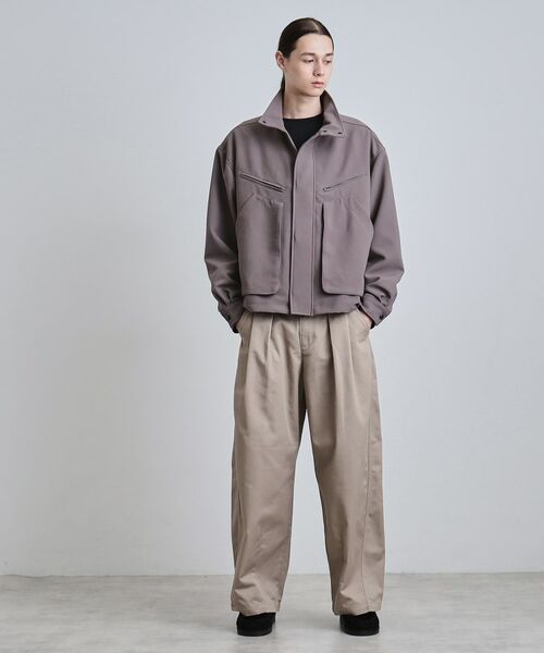 tk.TAKEO KIKUCHI / ティーケー タケオキクチ レザーブルゾン・ジャケット | フライトジャケット | 詳細12