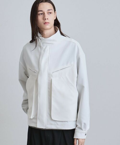 tk.TAKEO KIKUCHI / ティーケー タケオキクチ レザーブルゾン・ジャケット | フライトジャケット | 詳細2